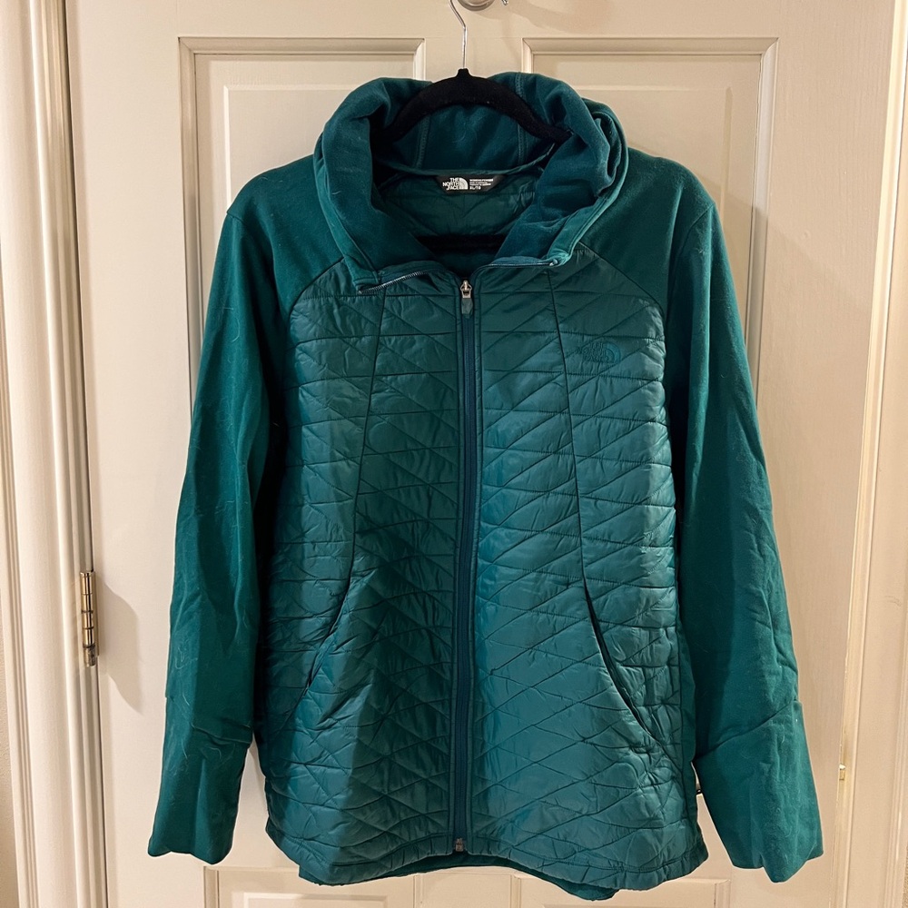 The North Face Motivation Thermoball Jacket Insulated Teal DWR Primaloft